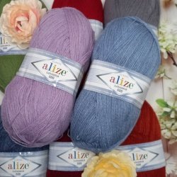 Пряжа напіввовна Alize «LanaGold 800 / ЛанаГолд 800» Туреччина