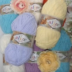 Плюшева пряжа Alize «Softy Plus / Софті Плюс» Туреччина