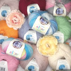Пряжа Alize "BABY WOOL / Бебі Вул" Туреччина