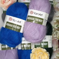 Пряжа YarnArt «MOHAIR TRENDY / Мохер Тренди» Турция
