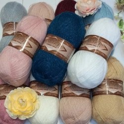 Пряжа Alize «Angora Gold simli / Ангора Голд симли» Турция