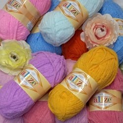 Плюшева пряжа Alize «Softy / Софті» Туреччина