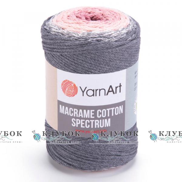 Трикотажна пряжа YarnArt "Macrame Cotton Spectrum / Макраме Коттон Спектрум" Туреччина №1306