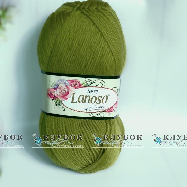 Вовна Lanoso «Sera / Сірка» №912(оливковий)