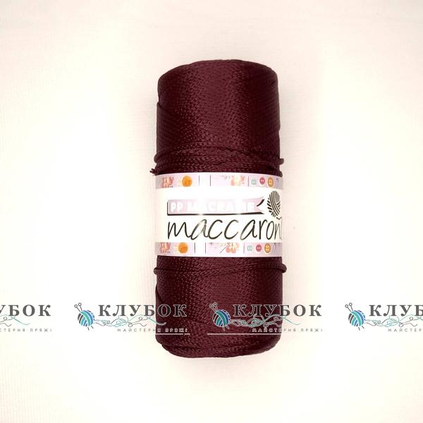 Поліефірний шнур для в'язання «Maccaroni» 3мм (бордо)