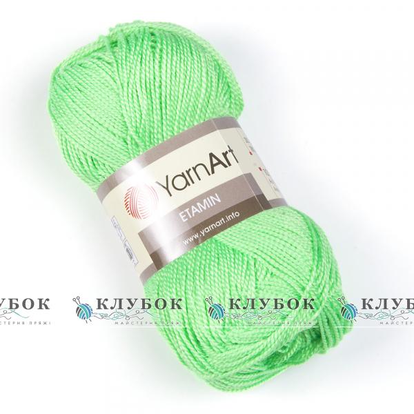 Пряжа YarnArt « Этамин»  №457(ментол)