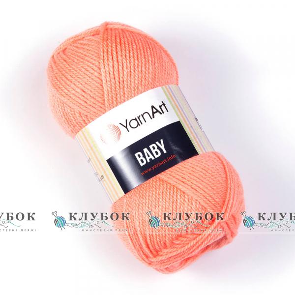 Пряжа YarnArt «Беби »  №622(персик)