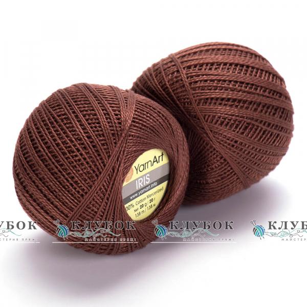 Пряжа YarnArt «Iris / Ірис»   №932(коричневий)