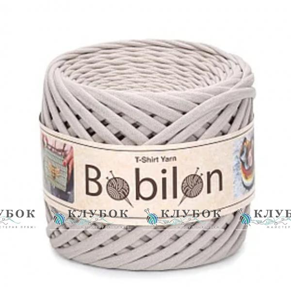 Трикотажна пряжа Bobilon Medium / Бобілон Медіум 7-9мм   (капучино)