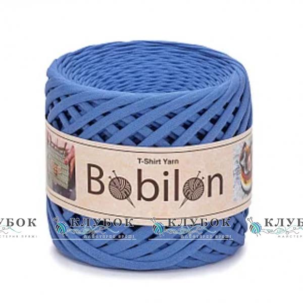 Трикотажна пряжа Bobilon Medium / Бобілон Медіум 7-9мм   (волошка)