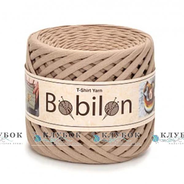 Трикотажна пряжа Bobilon Medium / Бобілон Медіум 7-9мм Україна (карамель)