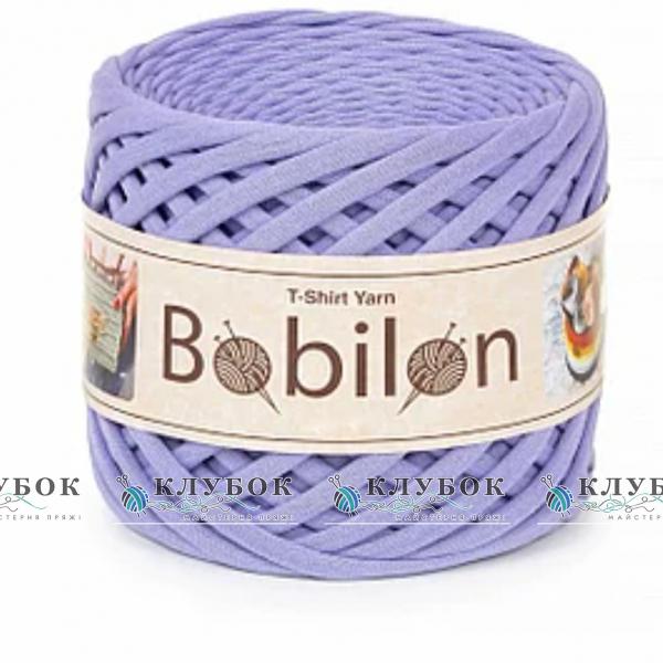 Трикотажна пряжа Bobilon Medium / Бобілон Медіум 7-9мм  (лаванда)