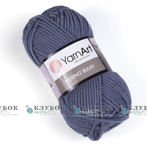Пряжа полушерсть YarnArt «Merino BYLKY / Мерино Балка» Турция №3088(серый)