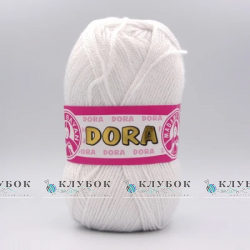 Пряжа Madame Tricote «Дора» №000(білий)