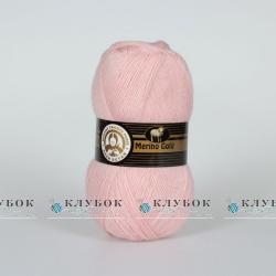 Пряжа напіввовна Madame Tricote "Merino Gold / Меріно Голд" Туреччина №039(блідно рожевий)