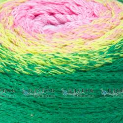 Трикотажна пряжа YarnArt "Macrame Cotton Spectrum / Макраме Коттон Спектрум" Туреччина №1309