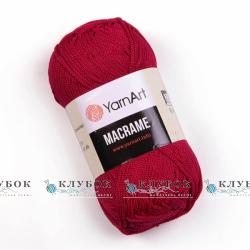 Пряжа YarnArt « Macrame / Макраме» Турция №143(красный)