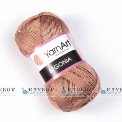 Пряжа YarnArt «Begonia \ Бегонія»   №15(кава з молоком)