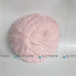 Пряжа напіввовна «Мерино 50» №1904 блідно рожевий