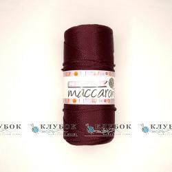 Полиэфирный шнур для вязания «Maccaroni» 3мм (бордо)