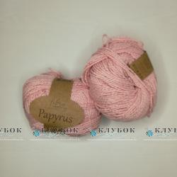 Пряжа «Papyrus Fibra Natura/ Папірус Фібра Натура» 229-05(блідно рожевий)