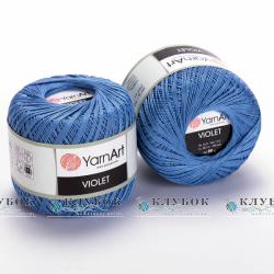 Пряжа YarnArt "Violet / Віолет"   №5351(синій)