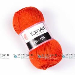 Пряжа YarnArt «Begonia \ Бегонія»   №5535(помаранчевий)