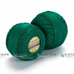 Пряжа Yarnart «Canarias / Канаріас» №6334(смарагд)