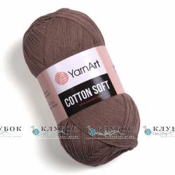 Пряжа YarnArt "Cotton Soft / Коттон Софт" Туреччина №71(світло коричневий)