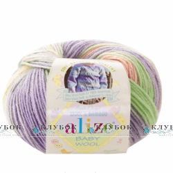 Пряжа Alize "BABY WOOL / Бебі Вул" Туреччина №7258