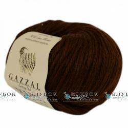 Пряжа напіввовна Gazzal "Baby Wool XL / Бебі Вул XL" Туреччина №807(коричневий)