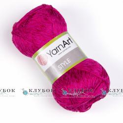 Пряжа YarnArt "Style \ Стиль" Туреччина №661(фуксія)