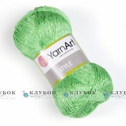 Пряжа YarnArt "Style \ Стиль" Туреччина №663(салатовий)