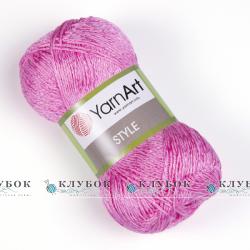Пряжа YarnArt "Style \ Стиль" Туреччина №665(рожевий)