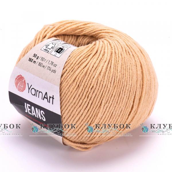 Пряжа YarnArt «Jeans / Джинс» Турция №07(телесный)