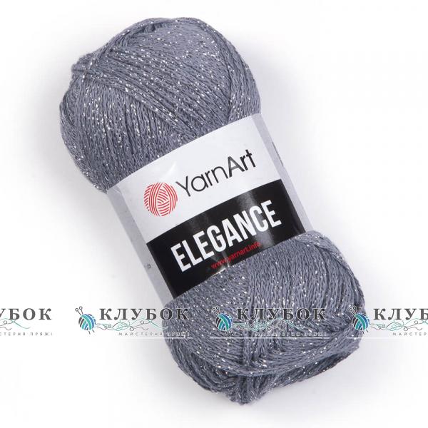 Пряжа YarnArt «Elegance / Елеганс»  №102(сірий)