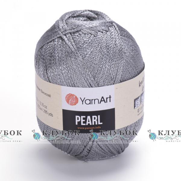 Пряжа YarnArt "Pearl \ Перл " Туреччина №114(сталь)