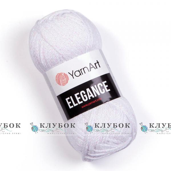 Пряжа YarnArt «Elegance / Елеганс»   №117(білий)
