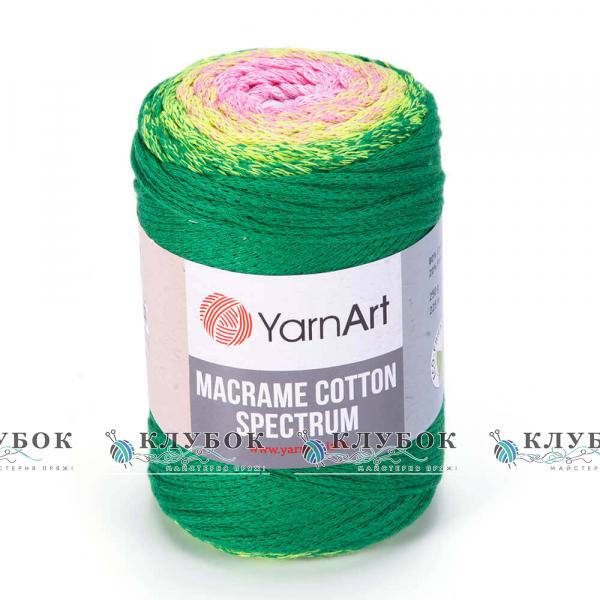 Трикотажная пряжа YarnArt «Macrame Cotton Spectrum / Макраме Коттон Спектрум» Турция №1309