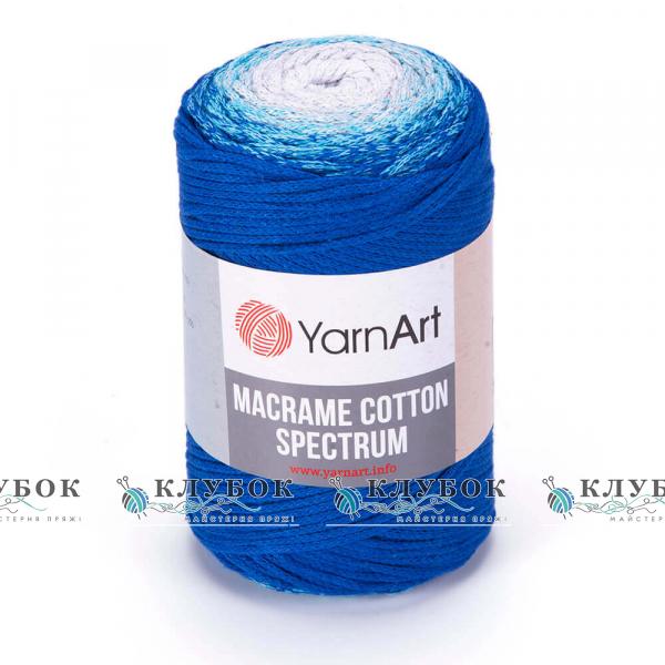 Трикотажная пряжа YarnArt «Macrame Cotton Spectrum / Макраме Коттон Спектрум» Турция №1312