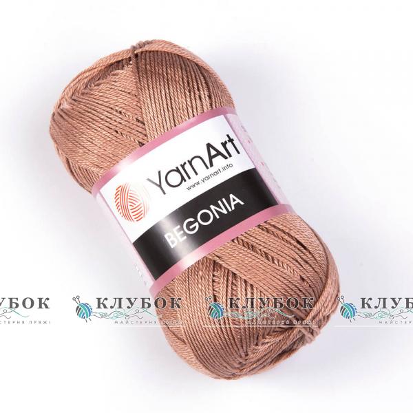 Пряжа YarnArt «Begonia \ Бегония»  №15(кофе с молоком)