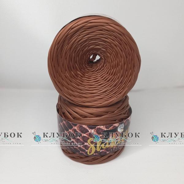 Пряжа Шикимики «Shikimiki Leather» Турция(коричневый)