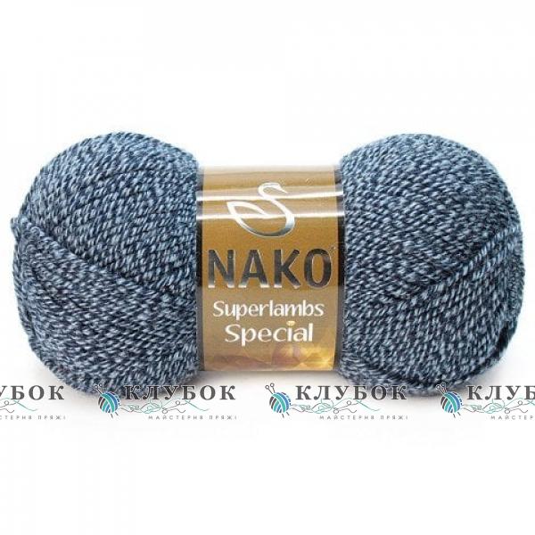 Пряжа полушерсть Nako «Superlambs Special / Суперлембс Спешл» Турция №21284(меланж)