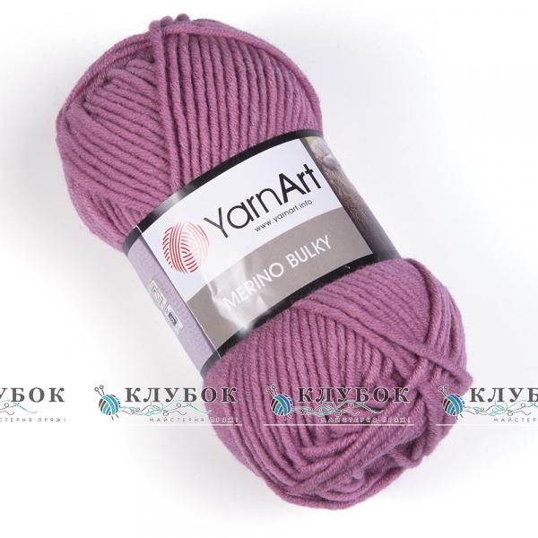 Пряжа полушерсть YarnArt «Merino BYLKY / Мерино Балка» Турция №3017(сухая роза)