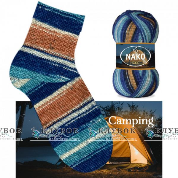Пряжа для шкарпеток Nako «Boho / Бохо»  №32449