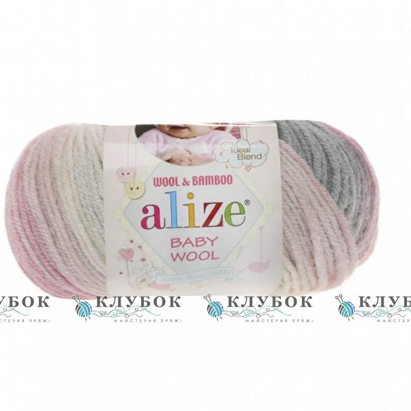 Пряжа Alize "BABY WOOL / Бебі Вул" Туреччина №3245