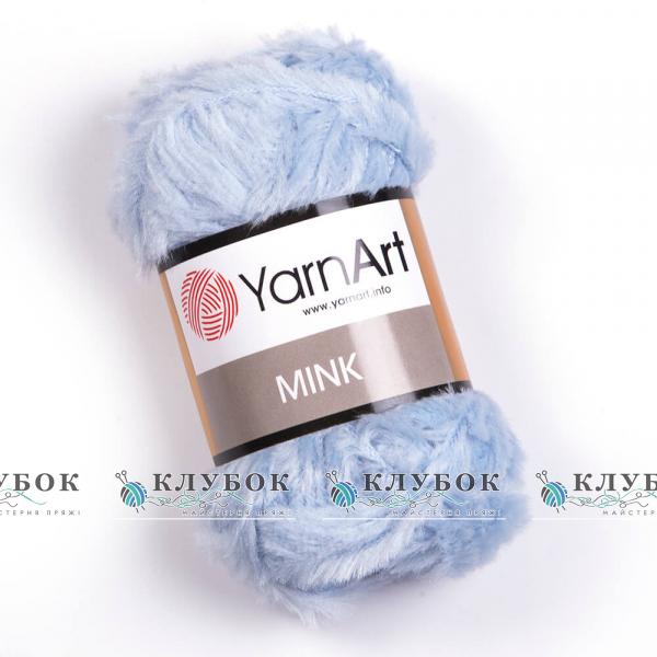 Пряжа YarnArt «Mink / Минк»   №351(голубой)