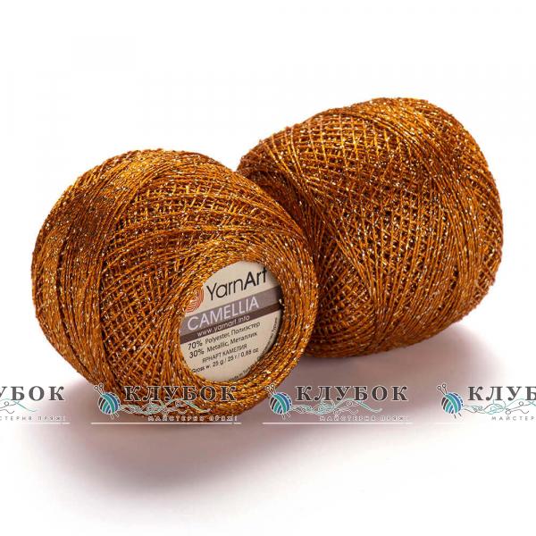 Пряжа YarnArt «Camellia / Камелия» Турция №421(карамель)