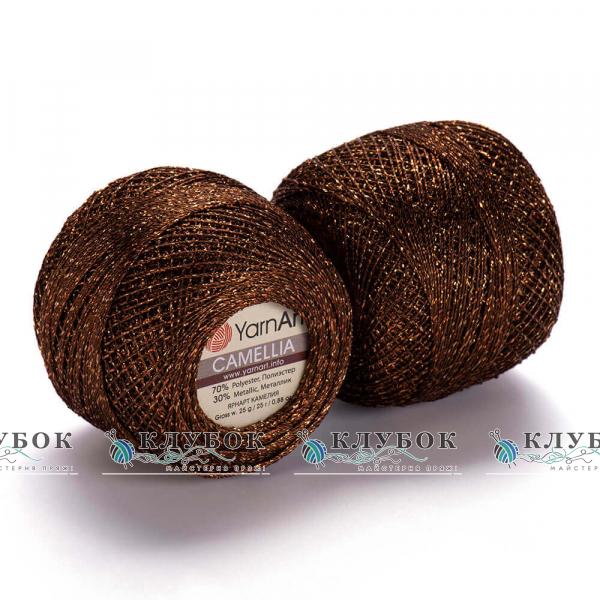 Пряжа YarnArt «Camellia / Камелия» Турция №422(терракот)