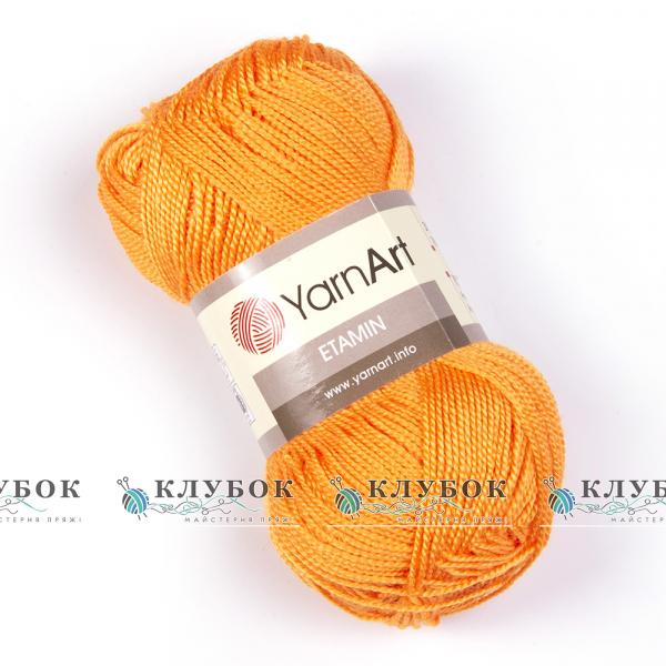 Пряжа YarnArt «Etamin / Этамин» Турция №446(оранжевый)